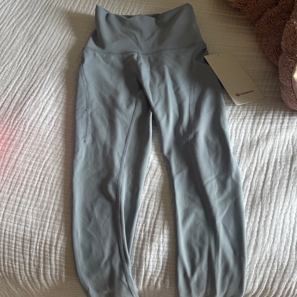 lululemon athletica Pants - Lululemon wunder train gray leggings